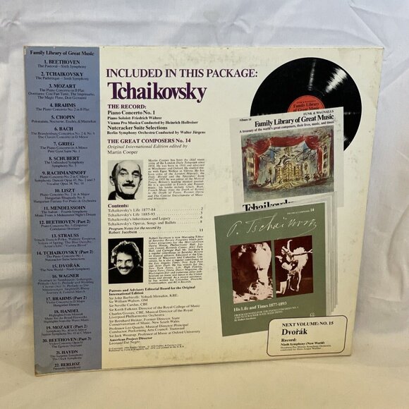The Piano Concerto No. 1 Nutcracker Suite Selections (Vinyl, 1976) RCA Custom - Picture 3 of 10